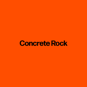 Concrete Rock