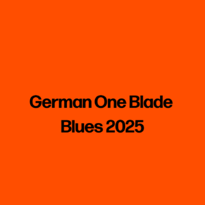 German One Blade Blues 2025