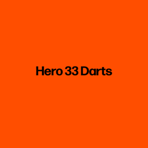 Hero 33 Darts
