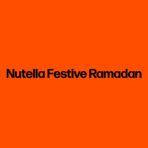 Nutella Festive Ramadan