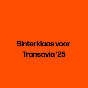 Sinterklaas voor Transavia '25