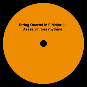 Jonas Pap - String Quartet in F Major: II. Assez vif, tres rhythme