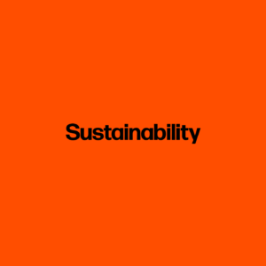 Sustainability